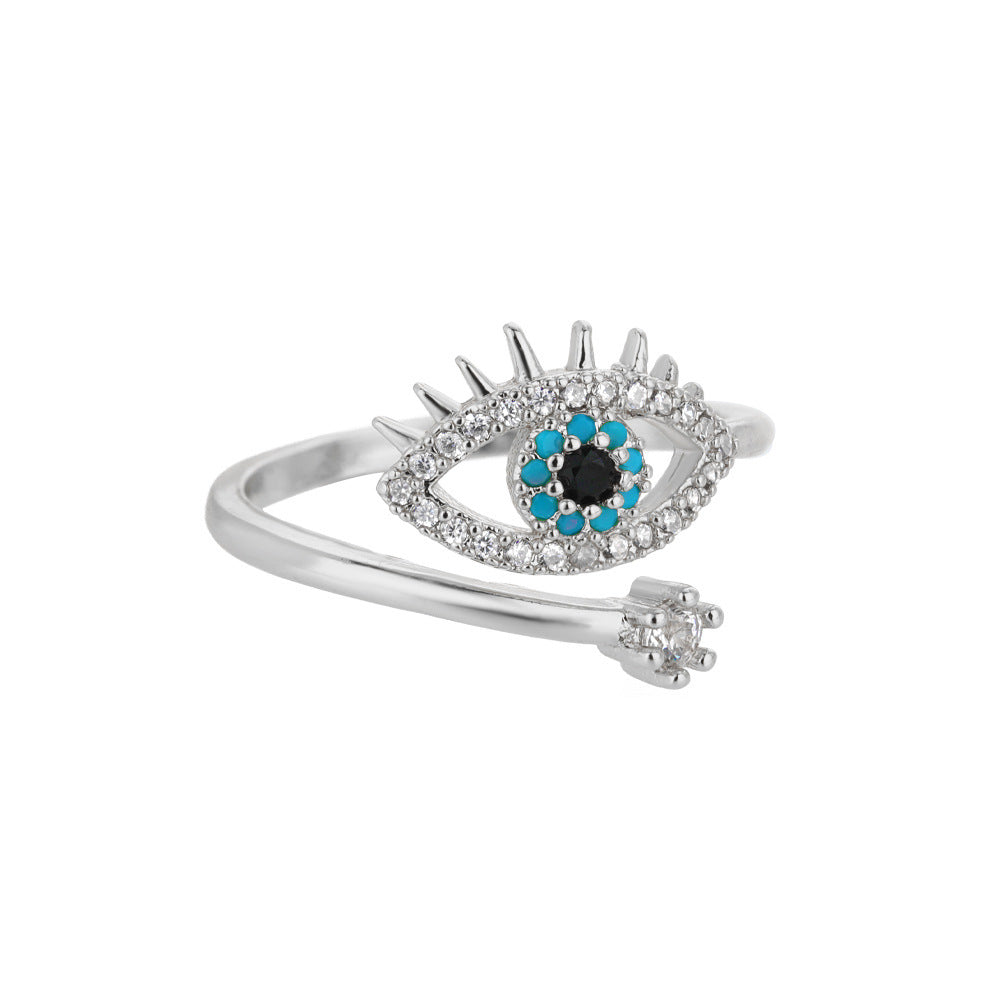 "Eye of the Demon" multi-style rings