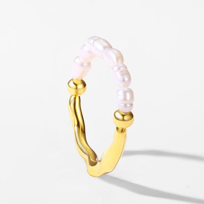 925 Sterling Silver Mira Worry Ring