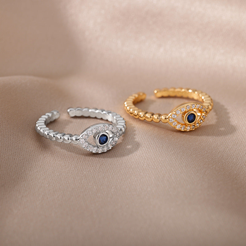 "Eye of the Demon" multi-style rings
