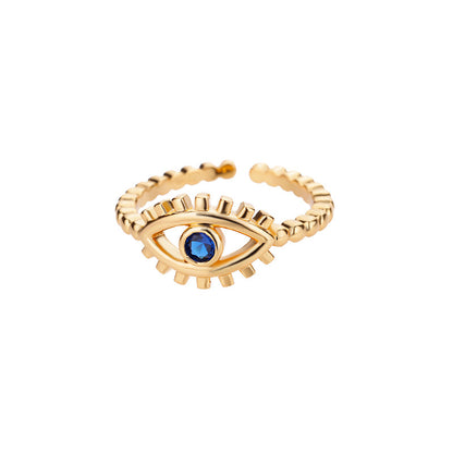 "Eye of the Demon" multi-style rings