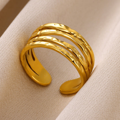 Adjustable opening ring-Rotatable