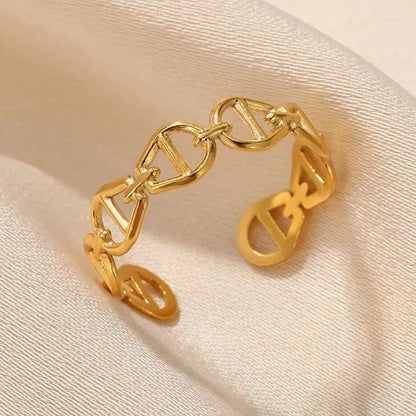 Adjustable opening ring-Rotatable