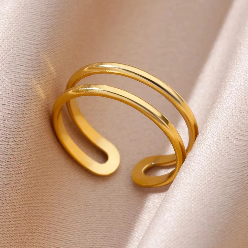 Adjustable opening ring-Rotatable