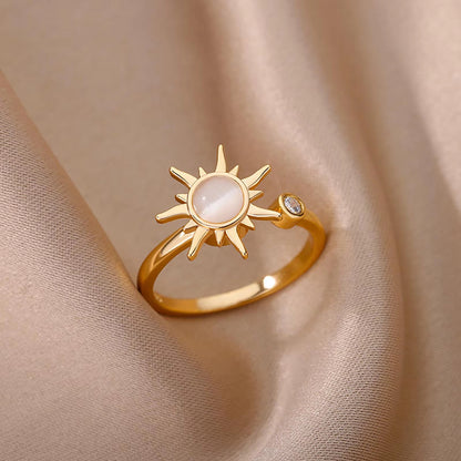 Adjustable opening ring-Rotatable