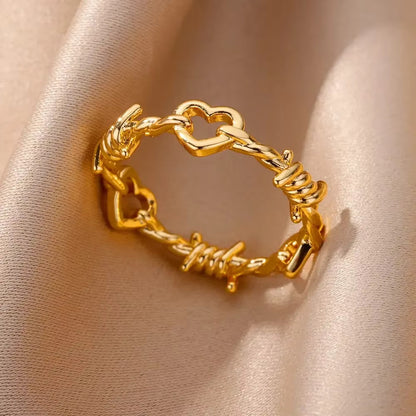 Adjustable opening ring-Rotatable