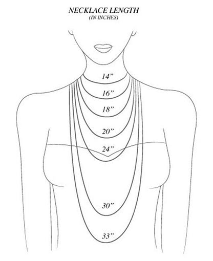 Silver cross necklace