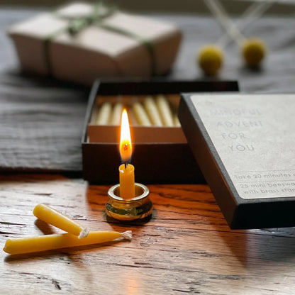 The Original Mindful Advent Candle Set